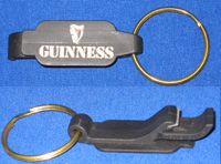Guinness key ring bottle opener